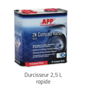 Durcisseur Vernis 2K Acryl Klarlack Compact  2,5 litres