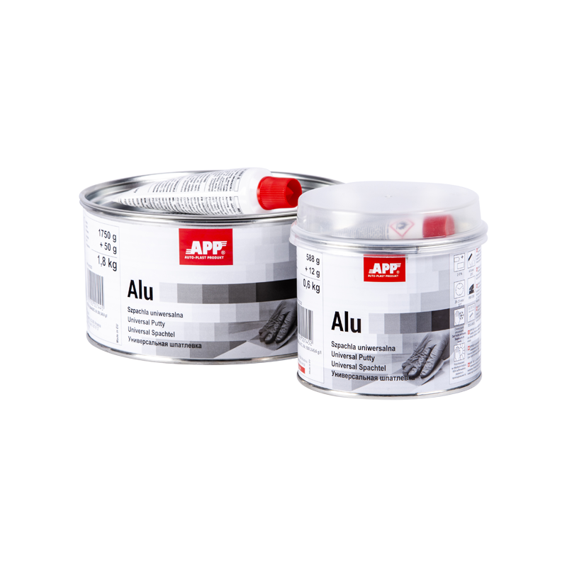 Mastic aluminium-TROTON 1,8 Kg + durcisseur-Facile à poncer