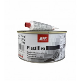 APP Plastiflex Mastic pour le plastique avec durcisseur, Mastic  carrosserie voiture, Noir