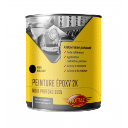 Peinture epoxy noir 2K 1 litre