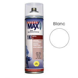 Apprêt 1K garnissant Blanc 500ml spray max