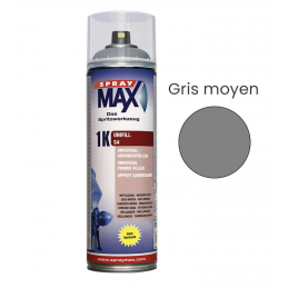 Apprêt 1K garnissant Gris S4 500ml spray max