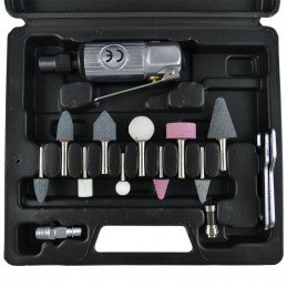 Coffret meuleuse droite pneumatique