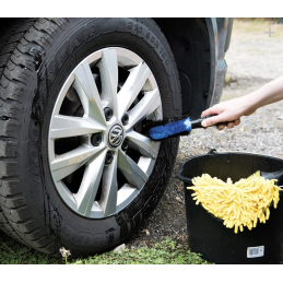 Brosse pour le lavage des jantes