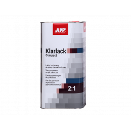 Vernis 2K Acryl Klarlack Compact 2:  5 litres