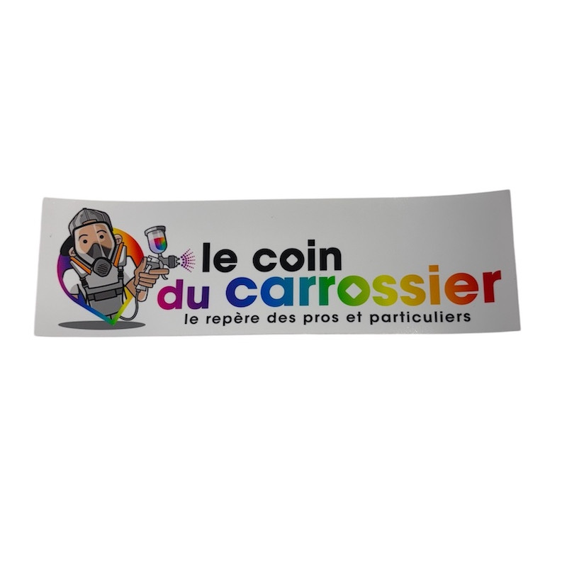 Sticker lecoinducarrossier 20x6 cm