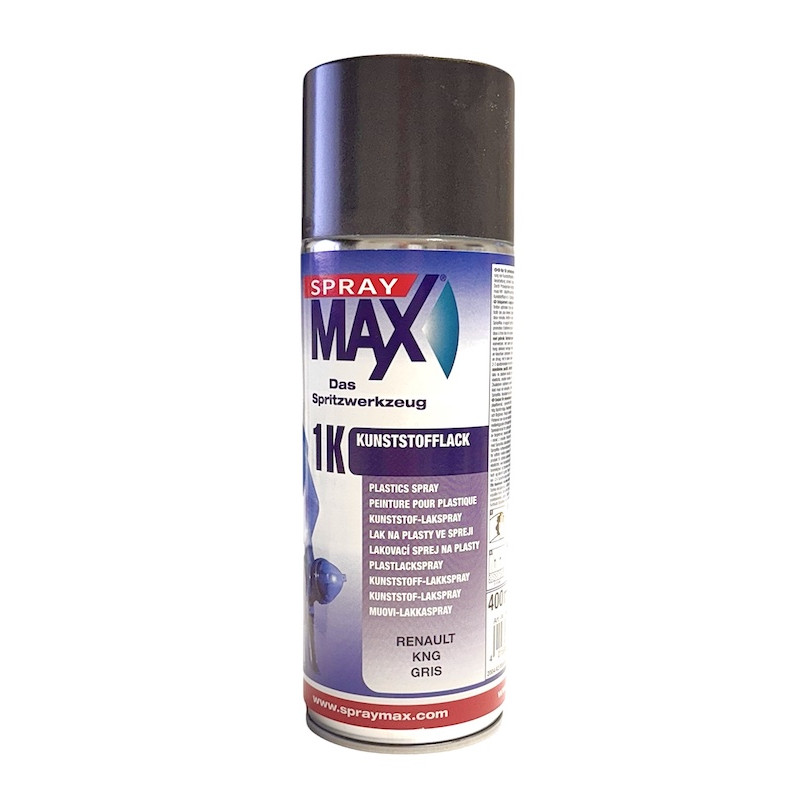 Peinture plastique gris Renault KNG spray max