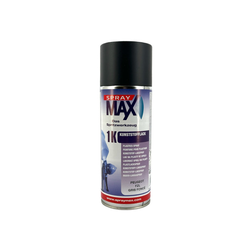 Peinture plastique gris Peugeot FZL spray max